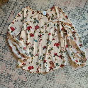 Disney Snow White collection by Lauren Conrad Long Sleeve Blouse